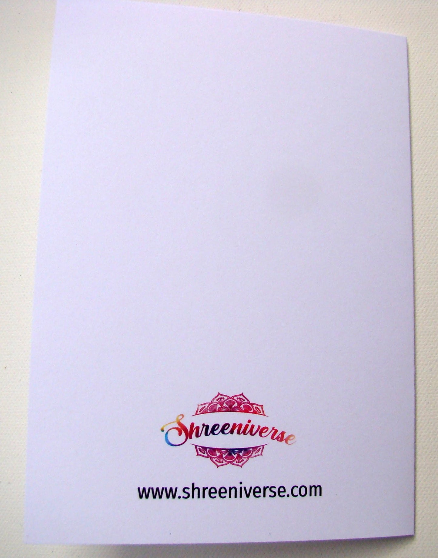 Lapis Lazuli Blank Greeting Card