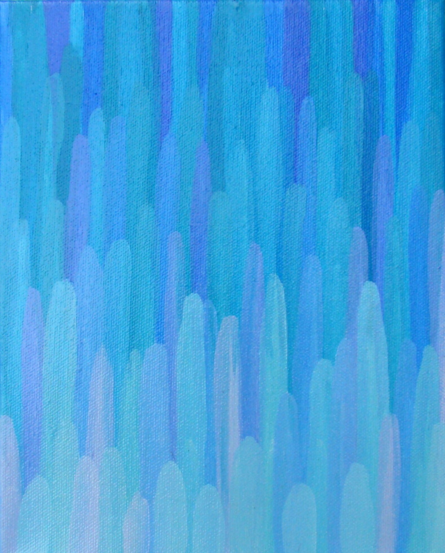 Aquamarine Original Painting | 8"x10" | Jewel Collection