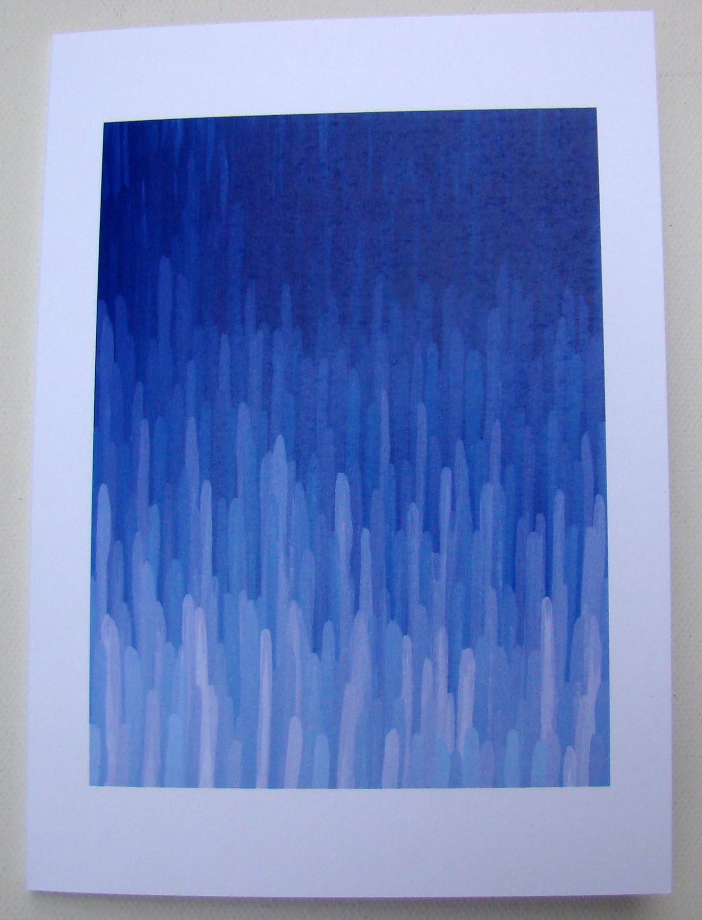 Lapis Lazuli Blank Greeting Card