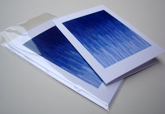 Lapis Lazuli Blank Greeting Card